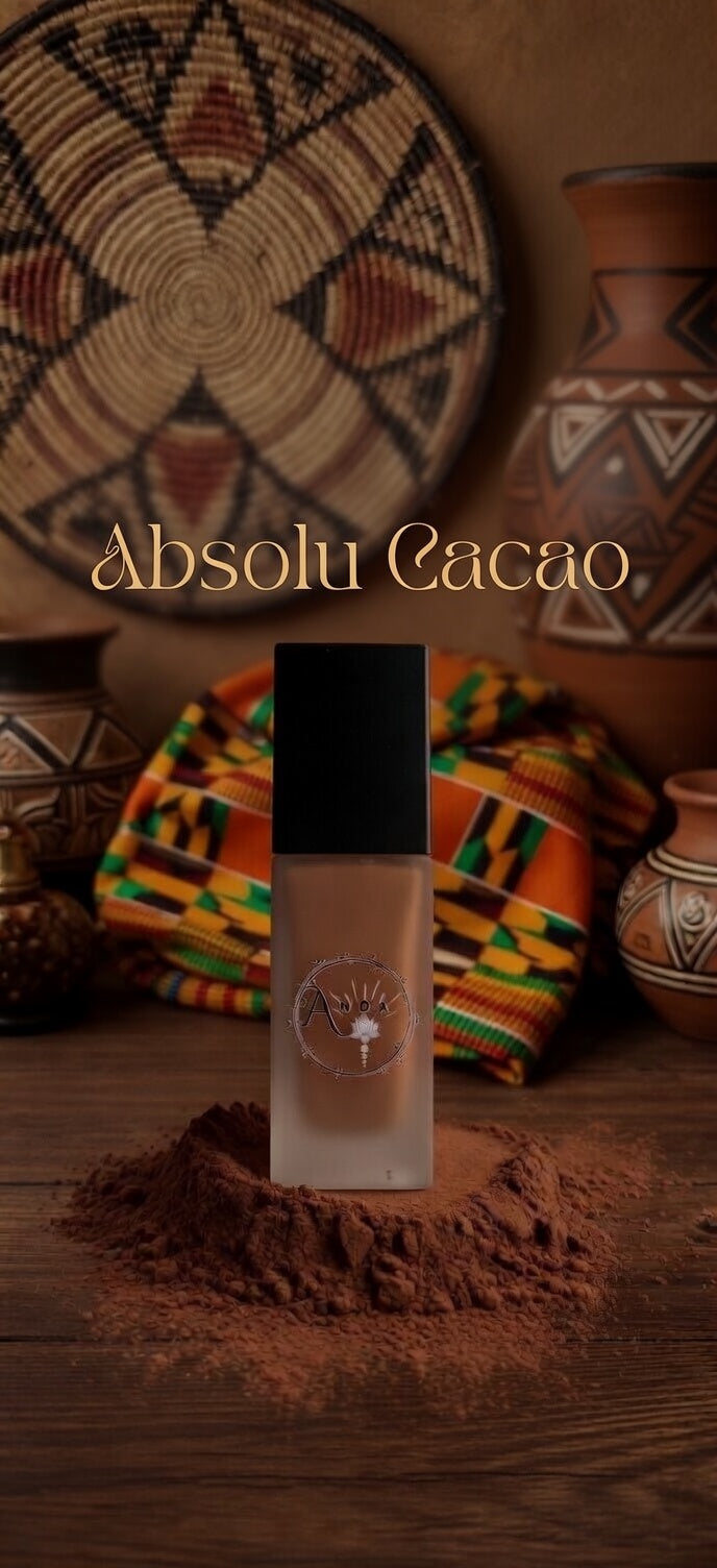 Fond de Teint ABSOLU CACAO Haute Couvrance – Longue Tenue & Waterproof