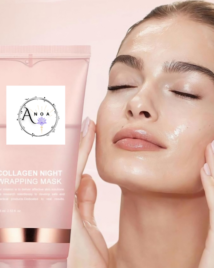 Soin visage : peeling & masque bio au collagène
