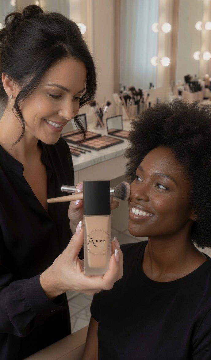 Fond de Teint ABSOLU CACAO Haute Couvrance – Longue Tenue & Waterproof